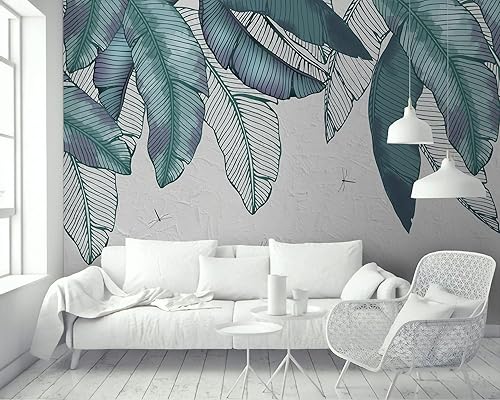 Murwall Banana Leaf Wallpaper