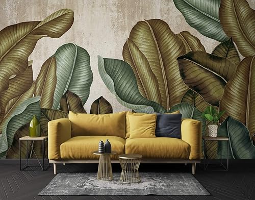 Murwall Banana Leaf Wallpaper